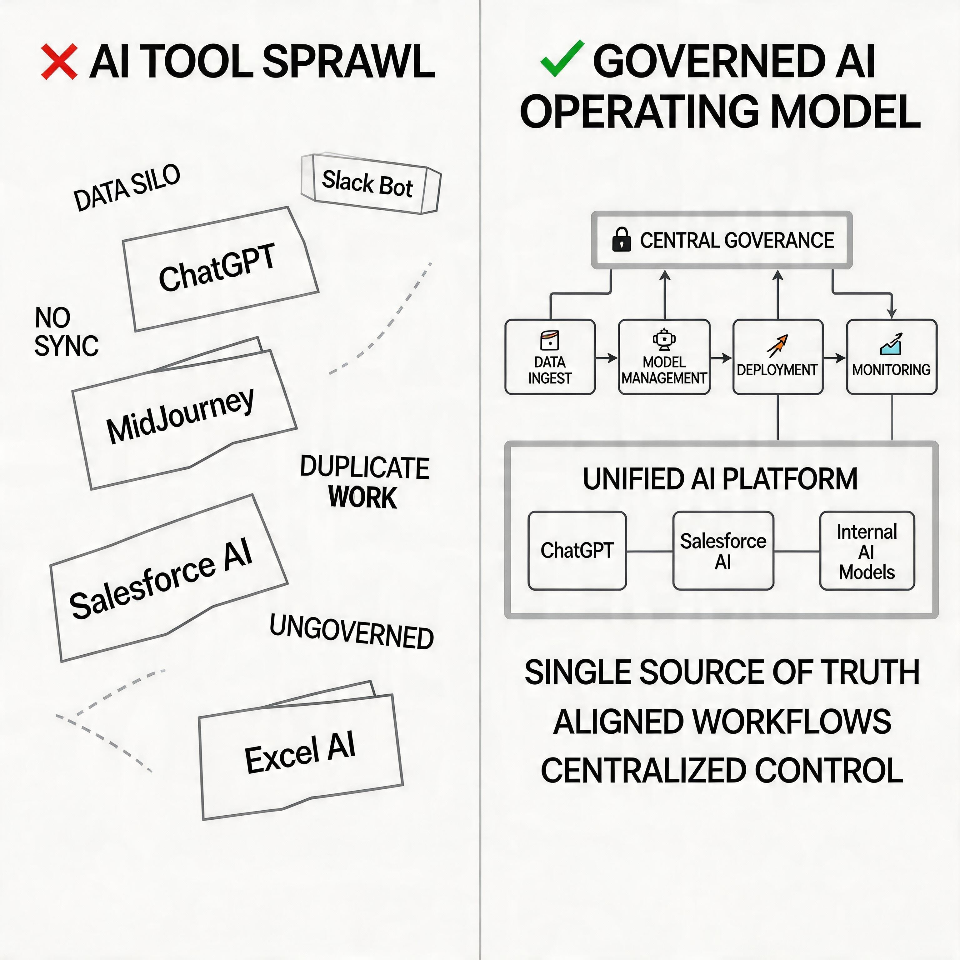 Tool sprawl vs coherent model